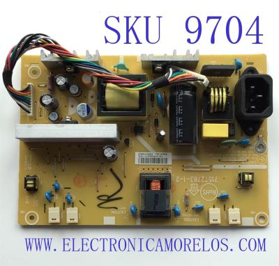 FUENTE DE PODER PARA TV DINEX / NUMERO DE PARTE S9410QDZ / 715T2783-1-2 / 1240931P2782 / PANEL LTM190M2-L31 / MODELO DX-LCD19-09	